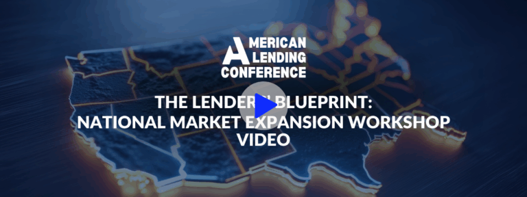 Lenders Blueprint National Market Expansion Workshop Web